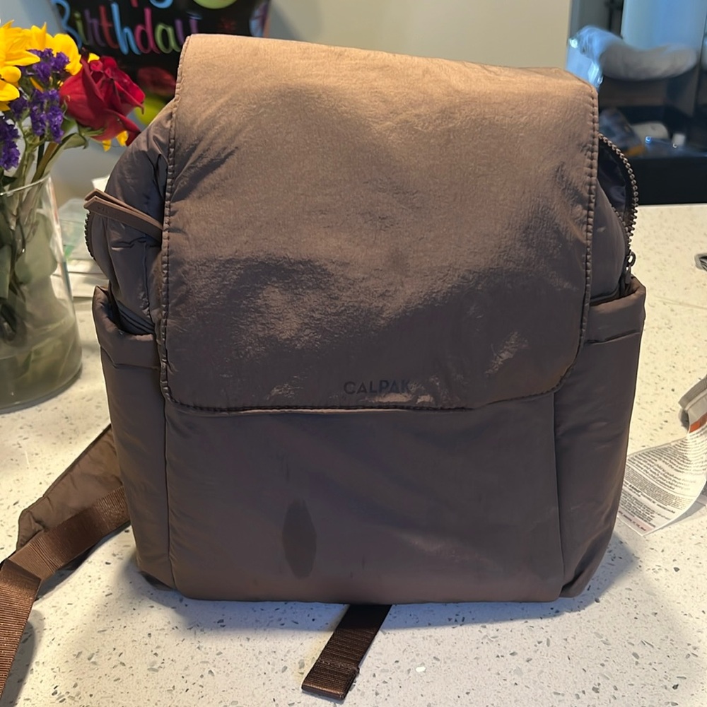 CALPAK Brown Diaper Backpack (MINI)
